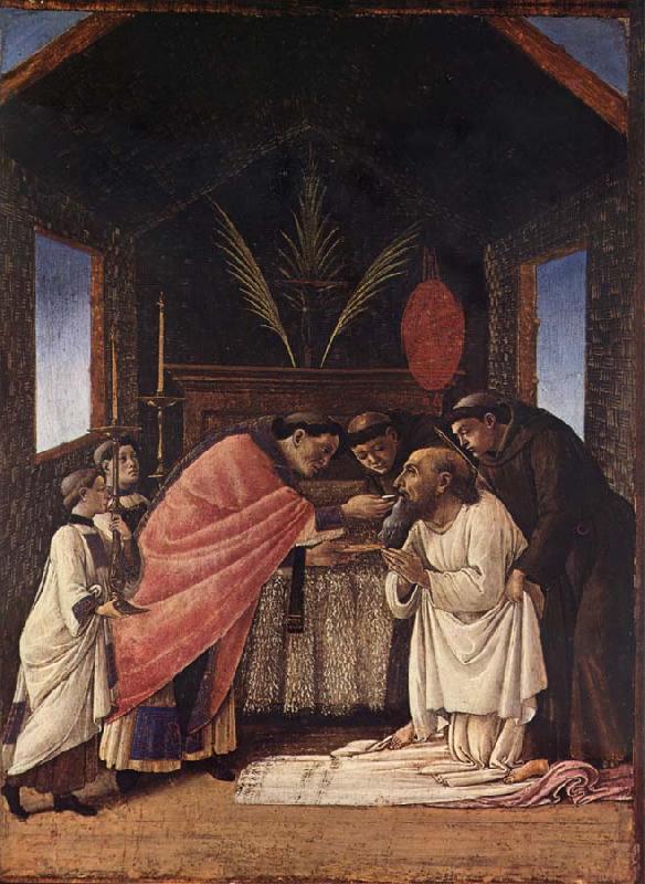 Sandro Botticelli Last Communion of St.Jerome China oil painting art
